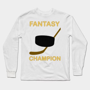 Fantasy Hockey Champion Long Sleeve T-Shirt